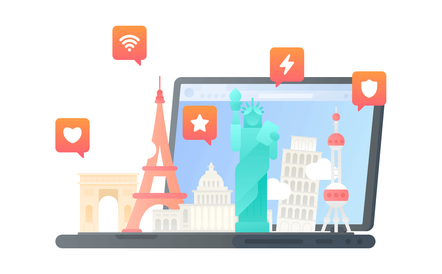 在特克斯和凯科斯群岛连接到中国的加速器 - 大陆VPN